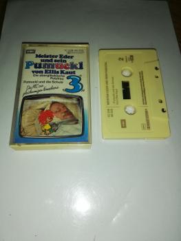 Pumuckl Folge 3 Die abergläubische Putzfrau/und die Schule Beige mit Braunen Druck 1C238-46553 Eckiges EMI Logo