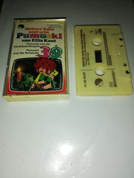 Pumuckl Folge 39 und die Christbaumkugeln/und die Schatulle Beige mit Braunen Druck 1C238-46637 EMI