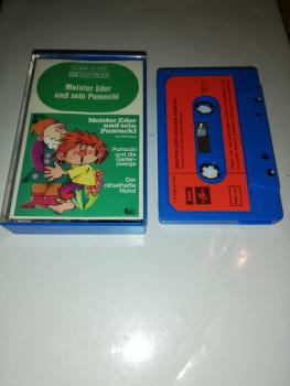 Pumuckl und die Gartenzwerge/Der rätselhafte Hund Blau mit Roten Aufkleber 1C228-31076 Columbia EMI Electrola