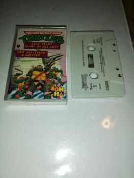 Teenage Mutant Hero Turtles Folge 9 Eine Stadt geht in die Luft/Der Malteser Hamster Grau mit Schwarzen Druck 490511