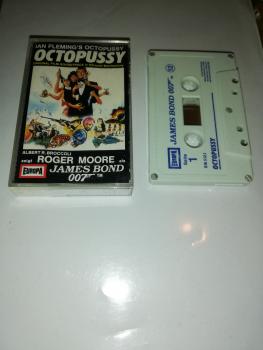 James Bond Folge 12 Octopussy 5-fach Silber geschraubt Weiß mit Blauen Druck 516512.1 Europa