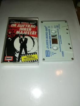 James Bond Folge 6 Im Auftrag ihrer Majestät 4-fach Silber geschraubt Weiß mit Blauen Druck 516506.7