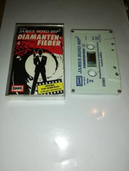 James Bond Folge 4 Diamantenfieber 4-fach Silber geschraubt Weiß mit Blauen Druck 516504.0
