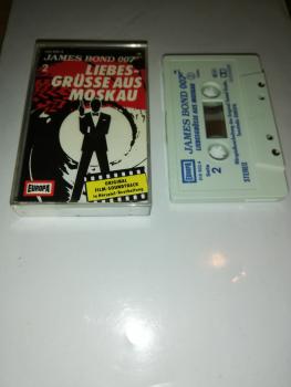 James Bond Folge 2 Liebesgrüsse aus Moskau Weiß mit Blauen Druck 516502.4 Europa