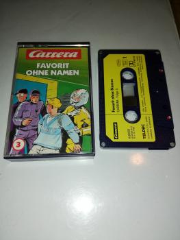 Carrera Folge 3 Favorit ohne Namen 4-fach Silber geschraubt Blau mit Gelben Aufkleber 4.60003