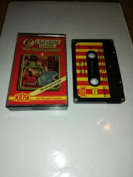 Captain Blitz Folge 4 Werksspionage 5-fach Silber geschraubt Schwarz mit Rot Gelben Aufkleber 4.25624 CD Teldec