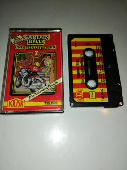 Captain Blitz Folge 7 Die Totenkopfbande 5-fach Silber geschraubt Schwarz mit Rot Gelben Aufkleber 4.25710 CD Teldec