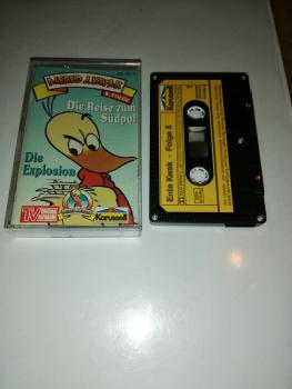 Alfred J. Kwak Folge 8 Die Reise zum Südpol/Die Explosion 5-fach Silber geschraubt Schwarz mit Gelben Aufkleber 843560-4