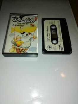 Waldo Folge 5 Spuk auf der Erdbeerinsel 4-fach Silber geschraubt Schwarz mit Weißen Aufkleber 4.60505 CD OHHA