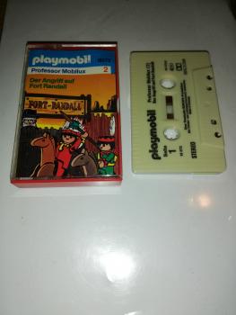 Playmobil Professor Mobilux Folge 2 Der Angriff auf Fort Randall Grau mit Schwarzen Druck 15572