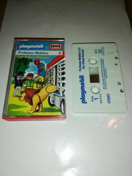 Playmobil Professor Mobilux Folge 4 Der Zirkus Romani Weiß mit Blauen Druck 515574.6 Europa