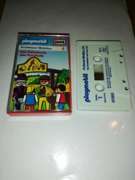 Playmobil Professor Mobilux Folge 6 Das Geheimnis des Ponyhofs Weiß mit Blauen Druck 515576.2 Europa