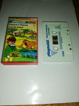 Playmobil Patrick F. Patrick Folge 2 und die Safari Weiß mit Blauen Druck 515578.9