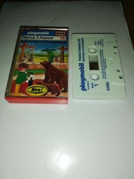 Playmobil Patrick F. Patrick Folge 10 Abenteuer im Freizeitpark Weiß mit Blauen Druck 515580.0