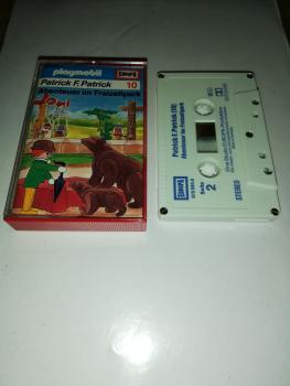 Playmobil Patrick F. Patrick Folge 10 Abenteuer im Freizeitpark 5-fach Silber geschraubt Weiß mit Blauen Druck 515580.0 Europa