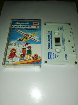 Playmobil Patrick F. Patrick Folge 11 Die Eismeer-Expidition 5-fach Silber geschraubt Weiß mit Blauen Druck 515581.9