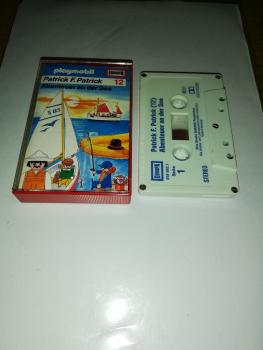 Playmobil Patrick F. Patrick Folge 12 Abenteuer an der See 5-fach Silber geschraubt Weiß mit Blauen Druck 515582.7