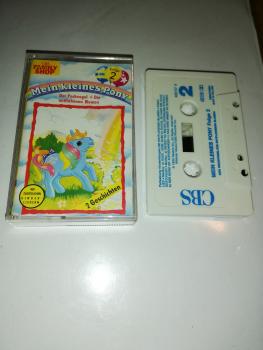 Mein kleines Pony Folge 2 Der Pechvogel+Die entflohenen Blumen Weiß mit Blauen Druck 466157-4 Family Shop
