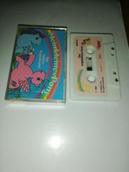 Mein kleines Pony Der Zauber-Regenbogen Weiß mit Rosa Aufkleber Remus 6835(Kassette ganz leicht bemahlt)