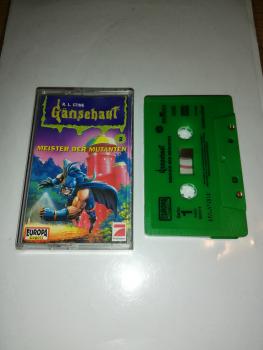 Gänsehaut Folge 2 Meister der Mutanten Grün mit Schwarzen Druck 7432156210.4 Pro Sieben Logo