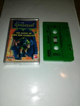 Gänsehaut Folge 6 Die Nacht im Turm der Schrecken Grün mit Schwarzen Druck 7432156214.4 Pro Sieben Logo