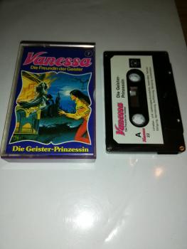 Vanessa Die Freundin der Geister Folge 7 Die Geister-Prinzessin 5-fach Silber geschraubt Schwarz mit Weißen Aufkleber VA22