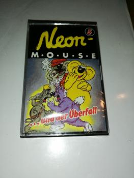 Neon Mouse Folge 5 und der Überfall Schwarz mit Gelben Aufkleber 018.01054 Originalverpackt