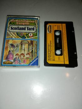 Scotland Yard Folge 1 Die Wachsfiguren-Gangster Schwarz mit Gelben Aufkleber 829767-4 Ravensburger