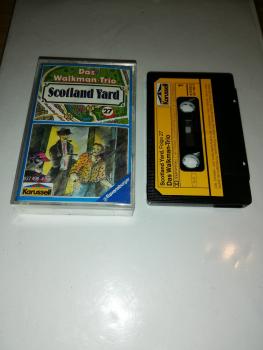 Scotland Yard Folge 27 Das Walkman-Trio Schwarz mit Gelben Aufkleber 837496-4