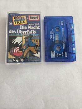 TKKG Folge 35 Die Nacht des Überfalls Blau 490753-209 Europa