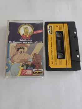 Alf Erinnerungen an Melmac Folge 6 Salatkriege/Die Hummer vom anderen Stern Schwarz mit Gelben Aufkleber 843 512-4 Karussell
