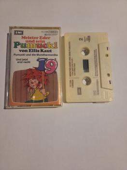 Pumuckl Folge 19 und die Mundharmonika/und jetzt erst recht Beige mit Braunen Druck 1C238-1468524 EMI