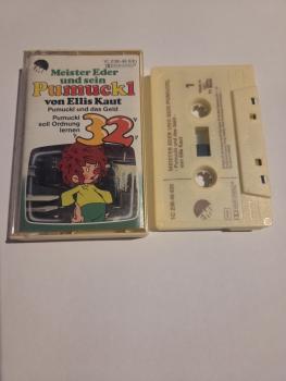Pumuckl Folge 32 und das Geld/soll Ordnung lernen Beige mit Braunen Druck 1C238-46630 EMI(Rundes Logo)