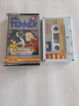 Jan Tenner Folge 19 Der Schatz von Lurya 5-fach Silber geschraubt Weiß mit Silbernen Aufkleber 4.27719 CD Kiosk
