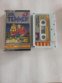 Jan Tenner Folge 7 Finsternis über Westland 5-fach Silber geschraubt Weiß mit Grauen Aufkleber 4.27707 CD Kiosk