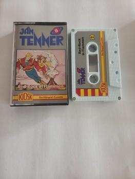 Jan Tenner Folge 8 Red-Rock in Flammen 4-fach Silber geschraubt Weiß mit Grauen Aufkleber 4.25616 CD Kiosk