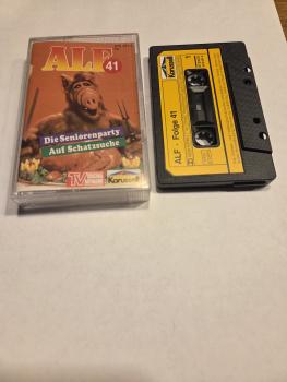 Alf Folge 41 Die Seniorenparty/Auf Schatzsuche Schwarz mit Gelben Aufkleber 849 491-4 Karussell