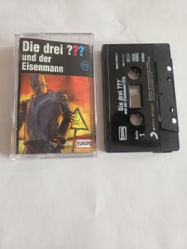 Die Drei Fragezeichen Folge 172 und der Eisenmann Schwarz mit Weißen Druck 8884300930 4 Europa