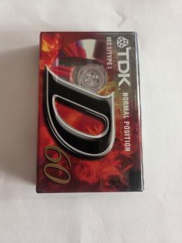 TDK Leerkassette IEC/Type I 60er originalverpackt