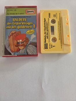 Balduin der Gepäckträger mit der goldenen 1 Gelb mit Gelben Aufkleber 515446.4 Europa
