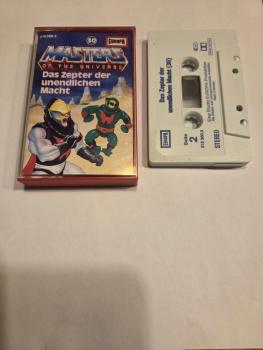 Masters of the Universe Folge 30 Das Zepter der unendlichen Macht Weiß mit Blauen Druck Großer Print 515 360.3 Europa(Großes Fenster)