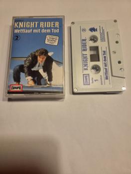 Knight Rider Folge 2 Wettlauf mit dem Tod 5-fach Silber geschraubt Weiß mit Blauen Druck 514435.3 Europa(Großes Fenster)