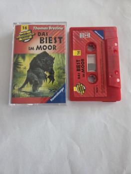 Die Knickerbockerbande Folge 16 Das Biest im Moor Rot mit Roten Aufkleber 400555684062.5 Ravensburger