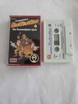 Ghostbusters Filmations Folge 6 Der Rummelplatz-Spuk Weiß mit Blauen Druck 514159.1 Europa