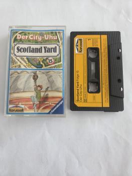 Scotland Yard Folge 15 Der City-Uhu Schwarz mit Gelben Aufkleber 831429-4 Karussell