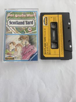 Scotland Yard Folge 28 Der große Wurf Schwarz mit Gelben Aufkleber 839501-4 Karussell