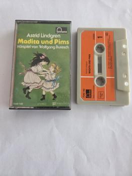 Madita und Pims Grau mit Orangen Aufkleber 7240142 Fontana