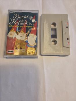 David der Kabauter Folge 3 Gefahr über dem Königshaus Grau mit Grauen Aufkleber 490283-215 Europa(Cover minimal beschädigt und MC-Label der Seite 1 fehlt)