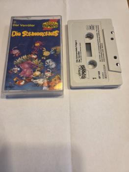 Die Schnorchels Folge 2 Der Verräter Grau mit Schwarzen Druck 497669-215 Ariola Express(Cover beschädigt)