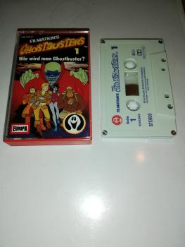 Ghostbusters Filmations Folge 1 Wie wird man Ghostbuster? 4-fach Silber geschraubt Weiß mit Blauen Druck 514154.0